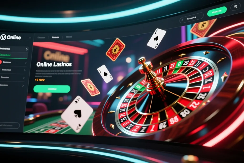 O que é um casino online