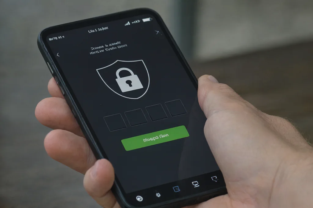 Segurança do login: proteger a conta