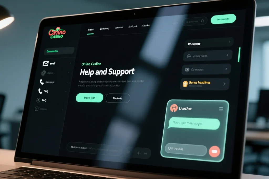 Contactar o suporte: canais disponíveis