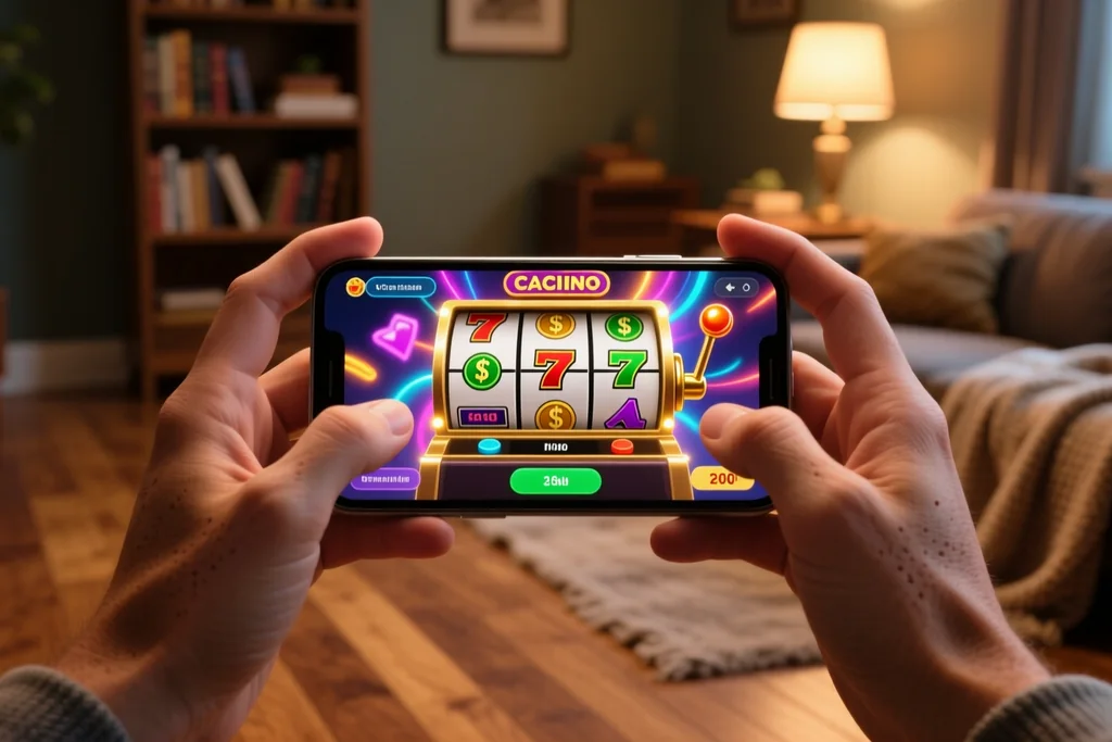 Slots no telemóvel: jogar em mobilidade